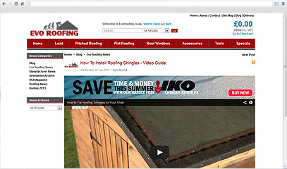 Evo Roofing How To Install Roofing Shingles - Video Guide