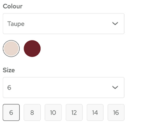 Option field type set to option icon with select field