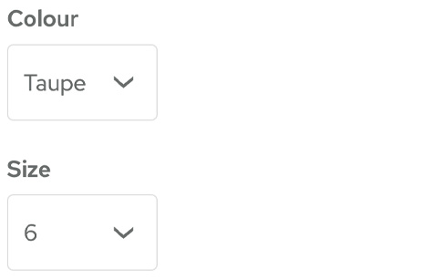 Option field type set to select field