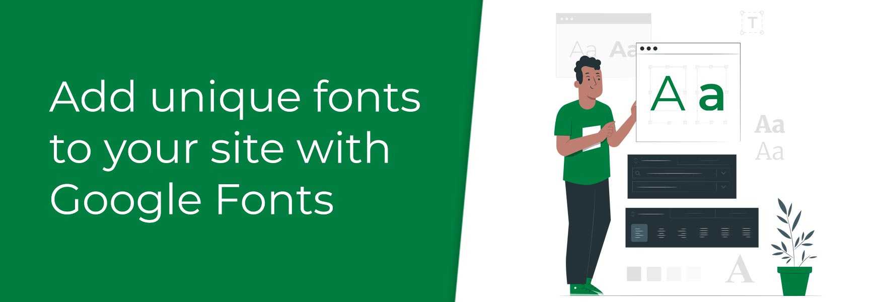 Add unique fonts to your site with Google Fonts