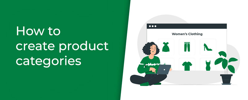 How to create product categories