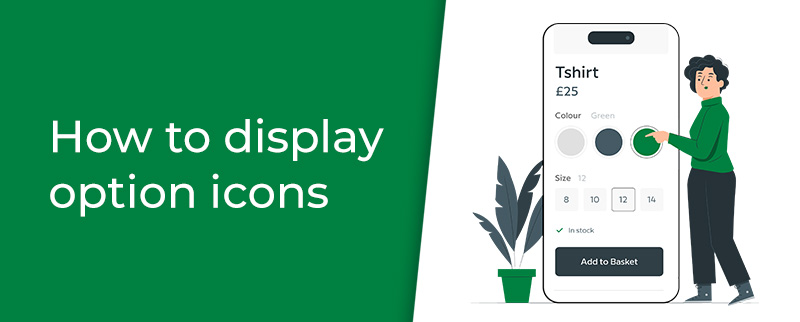 How to use option icons